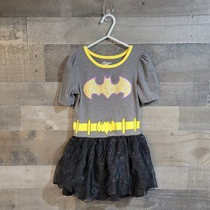 DC Superhero Girls Batman/Batgirl Dress - Size 5T